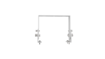 Mounting Bracket for Aries and Saturn UFO High Bay Lights, Black or White Finish