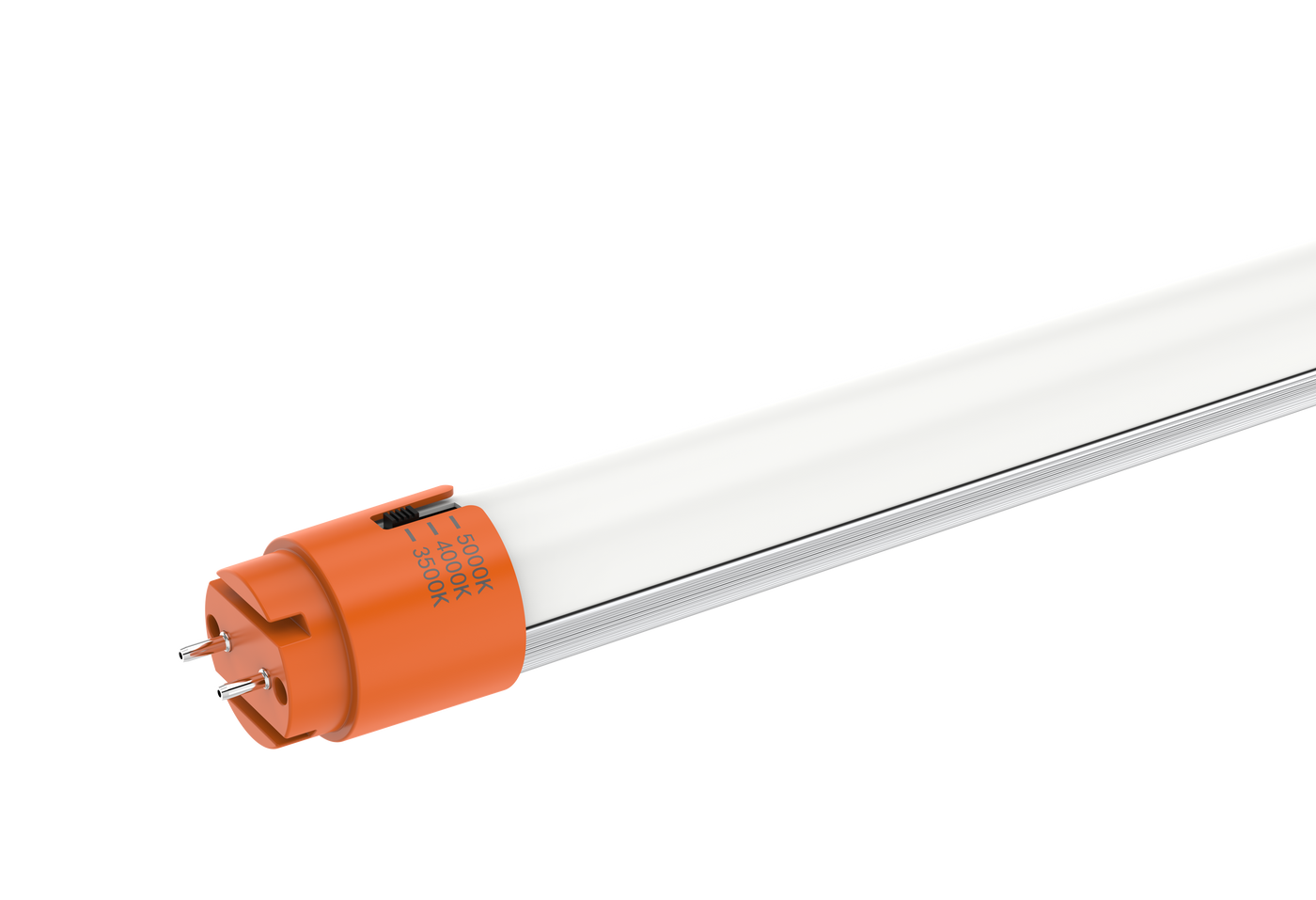 4FT Emergency LED Tube Light, 2200 Lumens, 15W, CCT Selectable, 2.5W 90 Min EMB Function w/ Test Button, 120-277V, 2 or 10 Pack