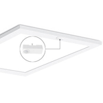 LED 2X2 SPEC-SELECT™ Back Lit Flat Panel, Wattage and CCT Selectable, Dimmable, 120-277V