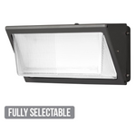 Classic LED Wall Pack, 19,975 Lumen Max, Wattage and CCT Selectable, 120-277V or 347-480V, Bronze