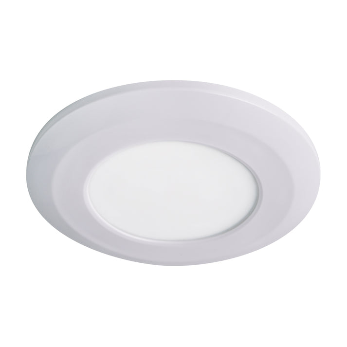 Wafer Thin Under Cabinet LED Puck Light, 3W, 12V, 250 Lumens, 3000K, Brilliant White or Chrome Finish