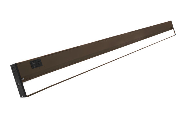 54" LED Undercabinet Light, CCT Selectable, 120V, Black, Nickel, Oil-Rubbed Bronze, and White