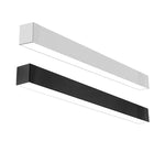 6 FT LED Linear Fixture, 6600 Lumens, 60W, CCT Selectable, 120-277V, Black or White Finish