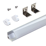 5 Pack LED Tape Light Mounting Channel