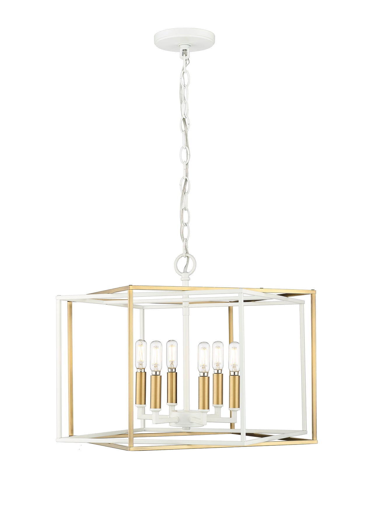 6 Lights Pendant Light, Lowe Collection