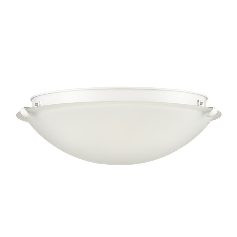 Millennium Lighting, 3 Light Flush Mount Ceiling Light, Matte White Finish