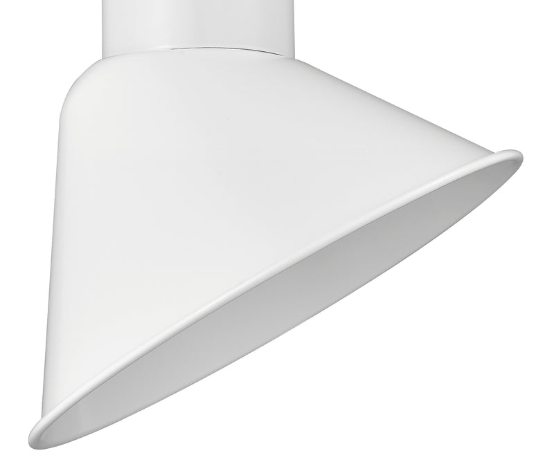 Millennium Lighting 10" RLM Angle Shade, White Finish