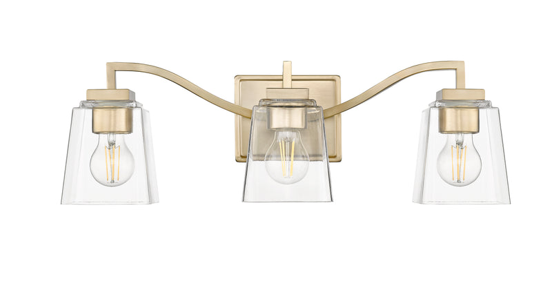 Vanity Light, Avenna Collection, Modern Gold