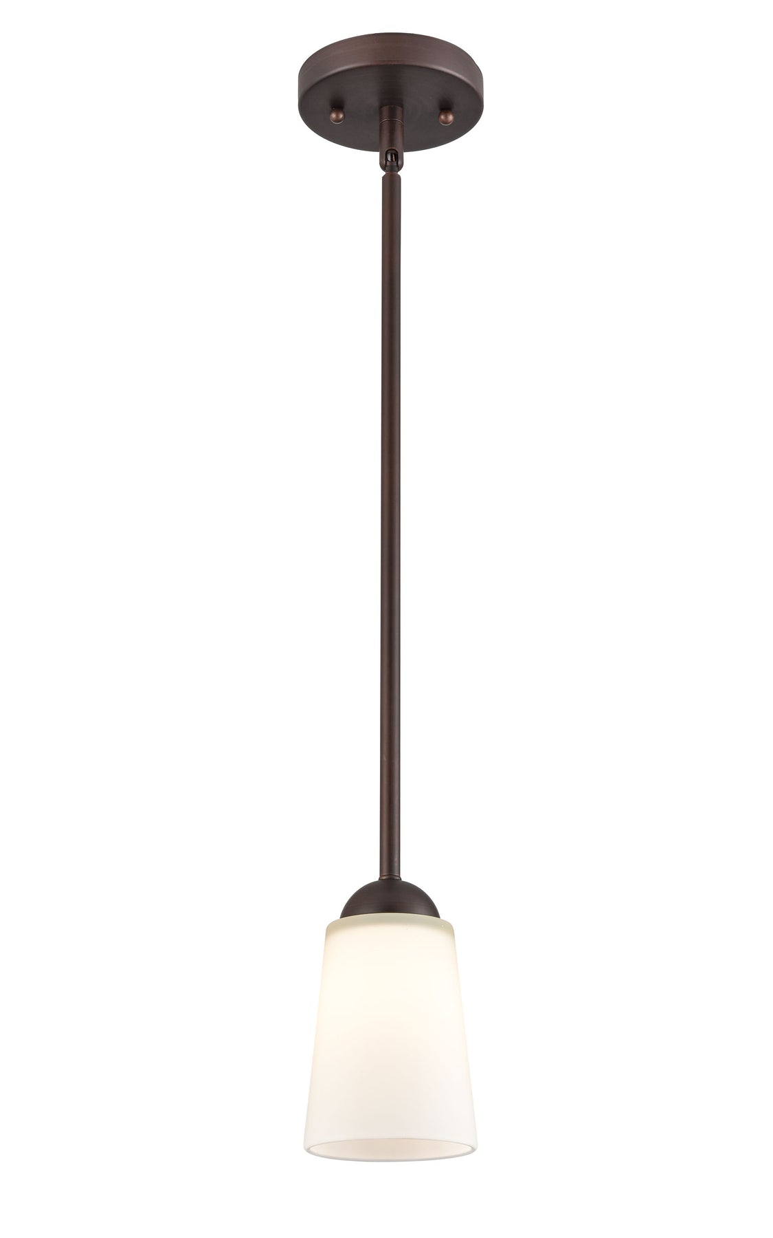 5" Pendant Light, Rubbed Bronze Finish, Ivey Lake Collection