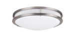 LED 12" Flush Mount Ceiling Light, 1260 Lumens, 18W, CCT Selectable, 120V