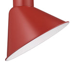 Millennium Lighting 12" RLM Angle Shade, Satin Red Finish