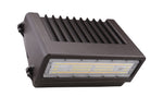 LED Full Cutoff Wall Pack, 5760 Lumen Max, Wattage and CCT Selectable, Integrated Photocell, 120-277V