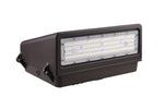 LED Full Cutoff Wall Pack, 5760 Lumen Max, Wattage and CCT Selectable, Integrated Photocell, 120-277V