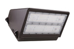 LED Full Cutoff Wall Pack, 17,400 Lumen Max, Wattage and CCT Selectable, Integrated Photocell, 120-277V