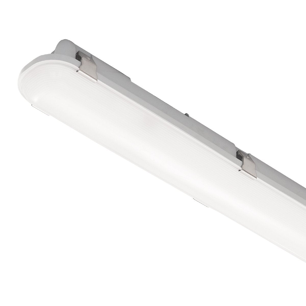 4 Foot LED Vapor Tight Fixture, 8100 Lumen Max, Wattage and CCT Selectable, 120-277V