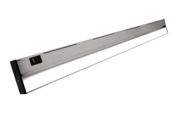 54" LED Undercabinet Light, CCT Selectable, 120V, Black, Nickel, Oil-Rubbed Bronze, and White