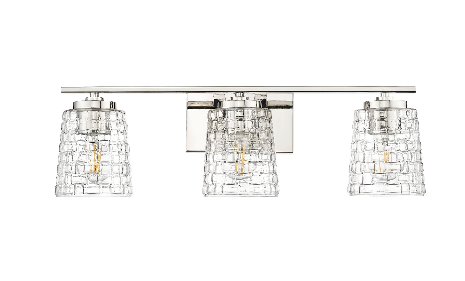 Vanity Light, Saben Collection, Polished Nickel