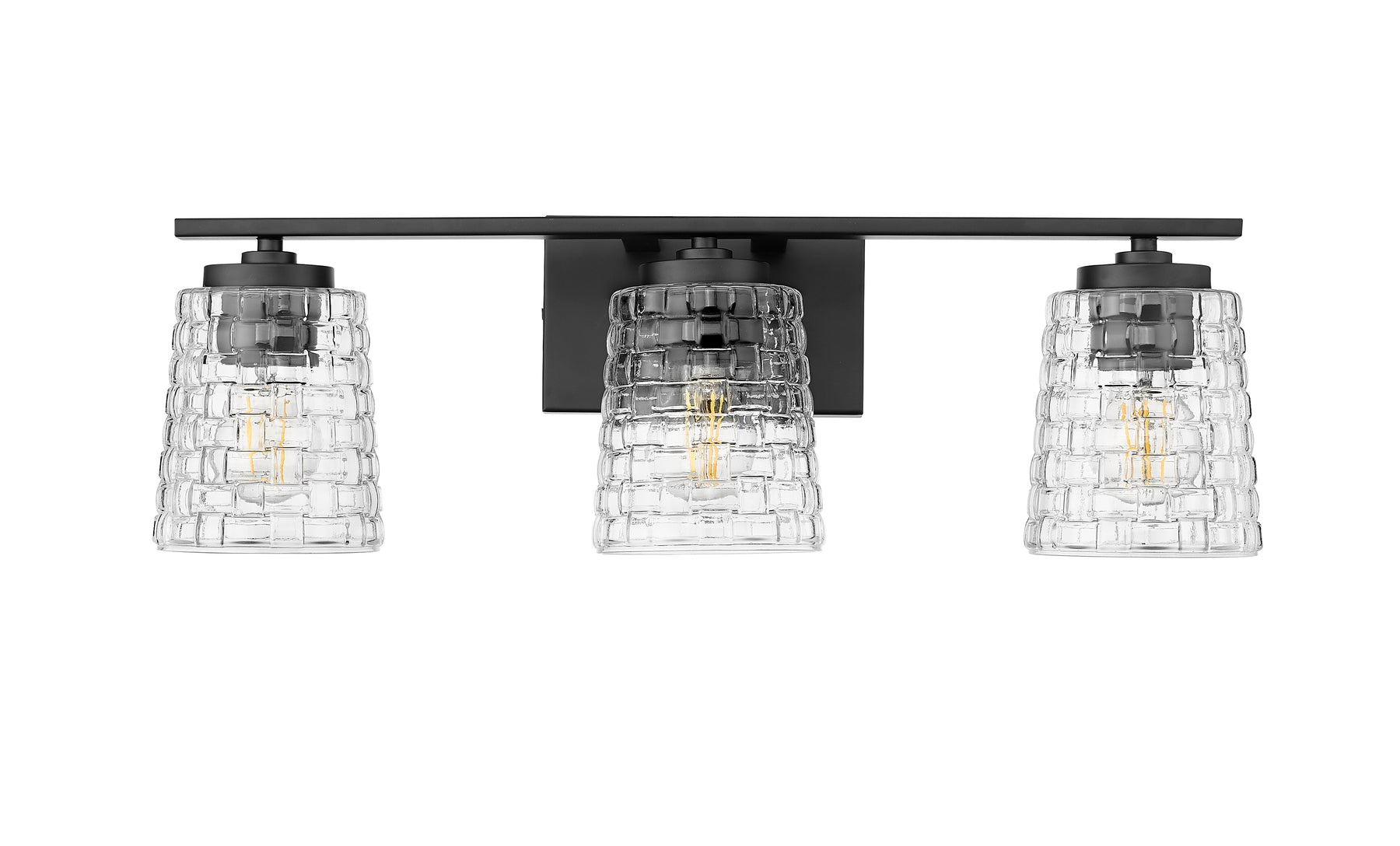 Vanity Light, Saben Collection, Matte Black