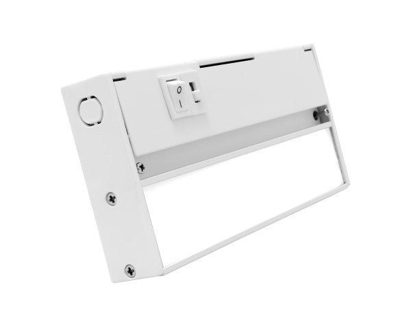 8" LED Undercabinet Light, CCT Selectable, 120V, Black, Nickel, Oil-Rubbed Bronze, and White