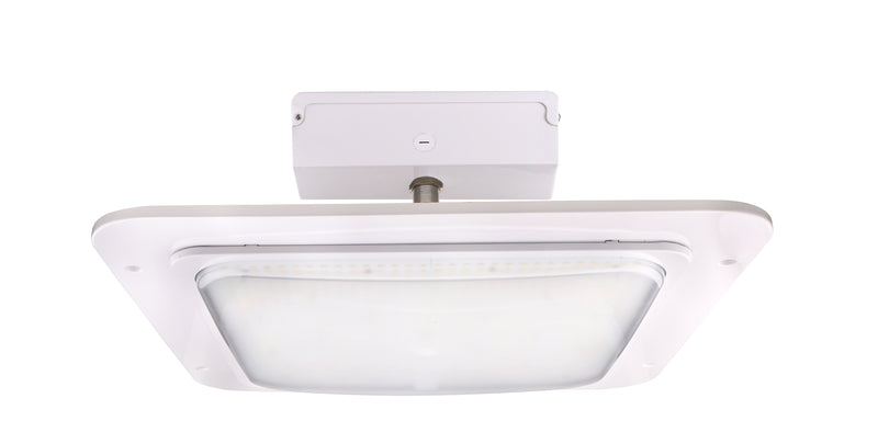 LED Canopy Light, 22600 Lumens, 240W, 5700K, Corrosion and Rust Proof, 120-277V