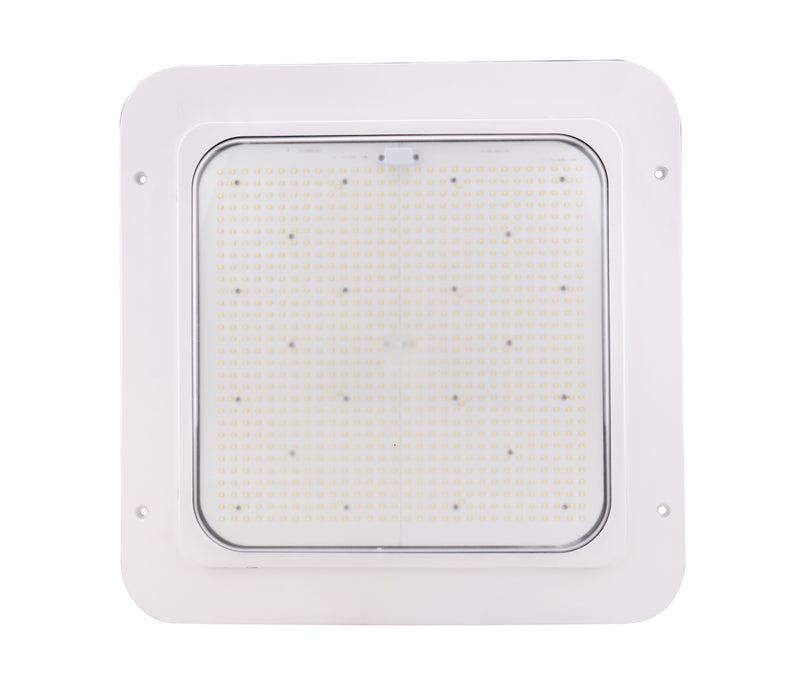 LED Canopy Light, 22600 Lumens, 240W, 5700K, Corrosion and Rust Proof, 120-277V