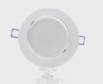 4" External J-Box Adjustable Downlight: Slim-Line, 600 Lumens, 9W, CCT Selectable, 120V