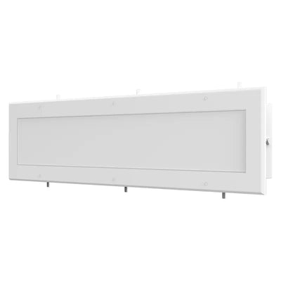 NSF and IP65 Rated 1X4 Flat Panel, 5000 Lumen Max, Wattage and CCT Selectable, 120-277V