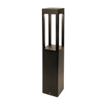 32" Square Bollard Open Design, 1375 Lumen Max, Wattage and CCT Selectable, Bronze or Black