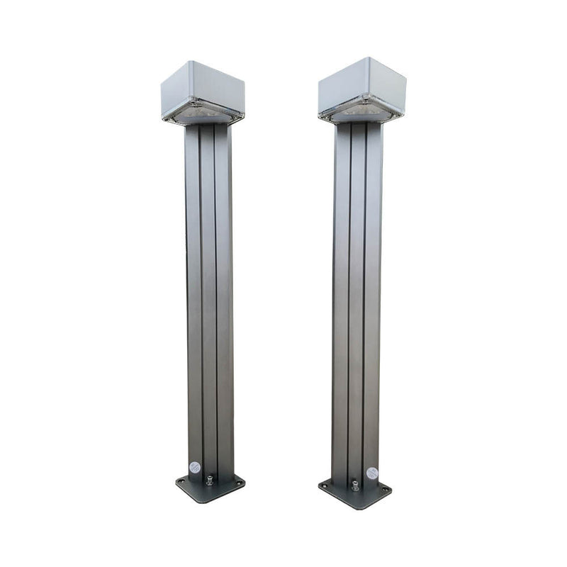 Solar Roadway Bollard Light, 300 Lumens, 3W, 3000K