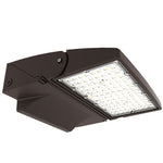 LED Modern Adjustable Wall Pack, 20W/30W/40W Selectable, 5,600 Lumens, CCT Selectable, 120-277V