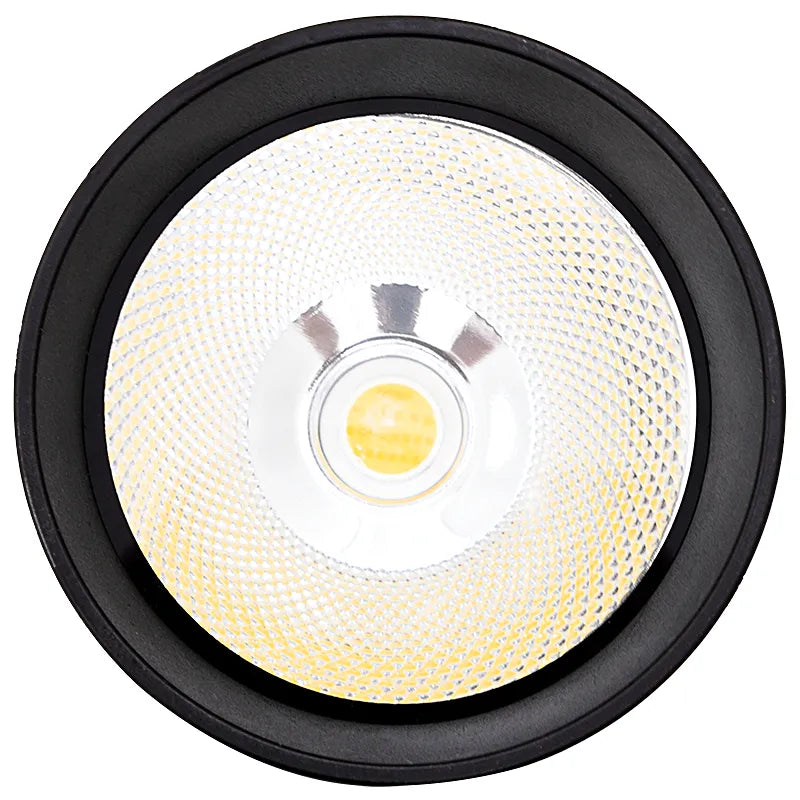 4" RGBW Cylinder Lights, 900 Lumens, 15W, 120-277V, Black or White Finish