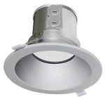 6" LED ROUND COMMERCIAL RECESSED LIGHT, 3200 LUMEN MAX, WATTAGE AND CCT SELECTABLE, 120-277V, HAZE OR WHITE