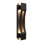 Crest LED Wall Sconces, 3000K, 4000K, or 5000K, 100-277V, Bronze Finish