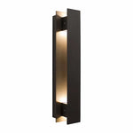 Crest LED Wall Sconces, 3000K, 4000K, or 5000K, 100-277V, Bronze Finish