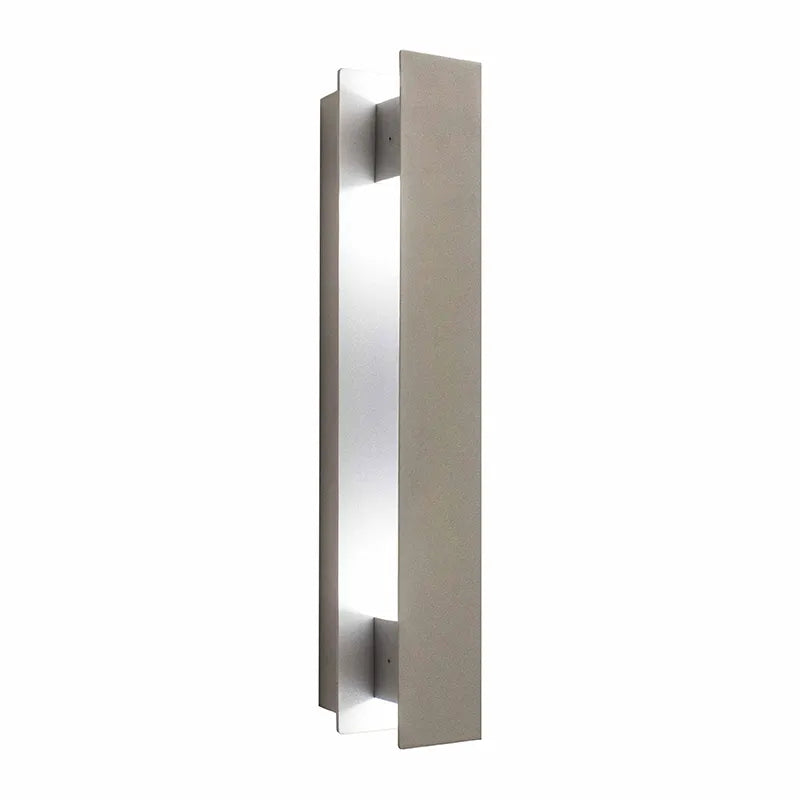 Crest LED Wall Sconces, 3000K, 4000K, or 5000K, 100-277V, Silver Finish