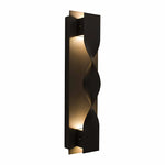 Crest LED Wall Sconces, 3000K, 4000K, or 5000K, 100-277V, Bronze Finish