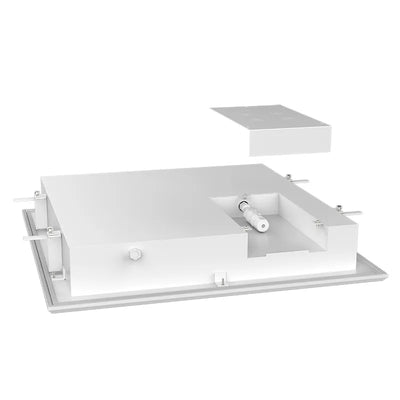 NSF and IP65 Rated 2x4 Flat Panel, 6250 Lumen Max, Wattage and CCT Selectable, 120-277V