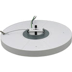 Round Edge-Less Architectural Flush Mount Ceiling Light, 2100 Lumens, 30W, CCT Selectable, 120-277V