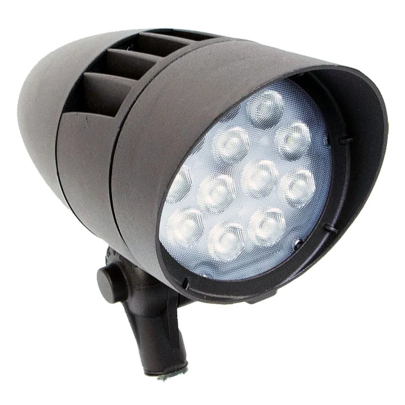 24W X-GEN BULLET LANDSCAPE FLOOD LIGHT, 3000K OR 4000K, 12V, BLACK or BRONZE