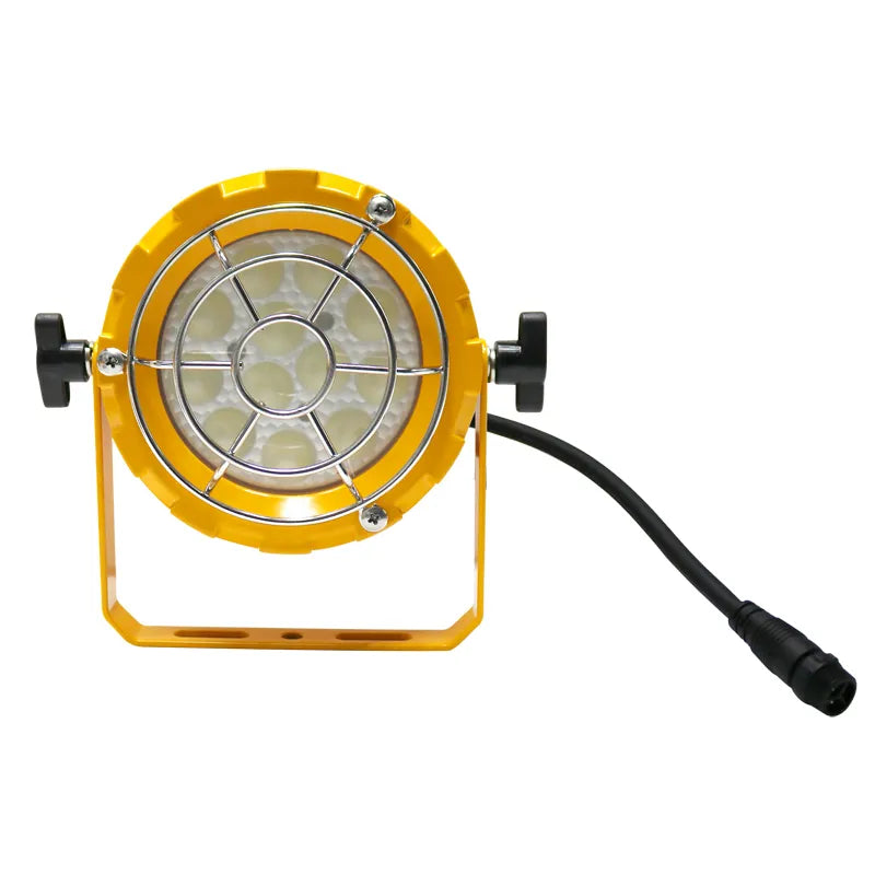 Round Loading Dock Light, 3300 Lumens, 30W,  6000K, with 1FT WP Connection Cord