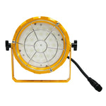 Round Loading Dock Light, 6600 Lumens, 60W,  6000K, with 1FT WP Connection Cord