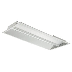 2x4 Architectural Advanced Edge-Lit Wing Design Troffer, 5750 Lumen Max, Wattage and CCT Selectable, 120-277V