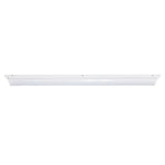 4PK 8FT Premium Strip-Light LED Retrofit Kit with Lens, 10160 Lumen Max, Wattage and CCT Selectable, 120-277V