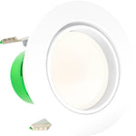 4" LED Adjustable Recessed Light, 8W, CCT Selectable, 120V