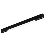 4FT Architectural 2" Optic & Combined-Distribution Linear Lights, 4000 Lumen Max, Wattage and CCT Selectable, 120-277V, Black or White Finish