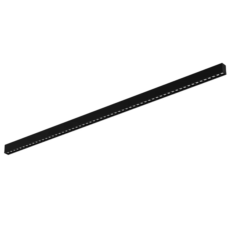 8FT Architectural 2" Optic & Combined-Distribution Linear Lights, 8000 Lumen Max, Wattage and CCT Selectable, 120-277V, Black or White Finish