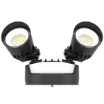 X-Gen Advance Security Lights with PIR Sensor, 3250 Lumens, Wattage and CCT Selectable, 120V, Bronze, White or Black Finish