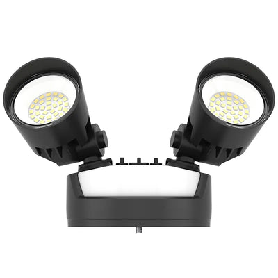 X-Gen Advance Security Lights with PIR Sensor, 3250 Lumens, Wattage and CCT Selectable, 120V, Bronze, White or Black Finish