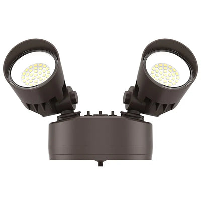 X-Gen Advance Security Lights, 3250 Lumens, Wattage and CCT Selectable, 120V, Bronze, White or Black Finish