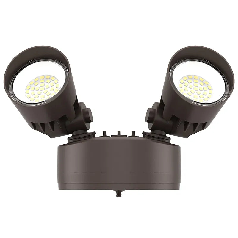 X-Gen Advance Security Lights, 3250 Lumens, Wattage and CCT Selectable, 120V, Bronze, White or Black Finish